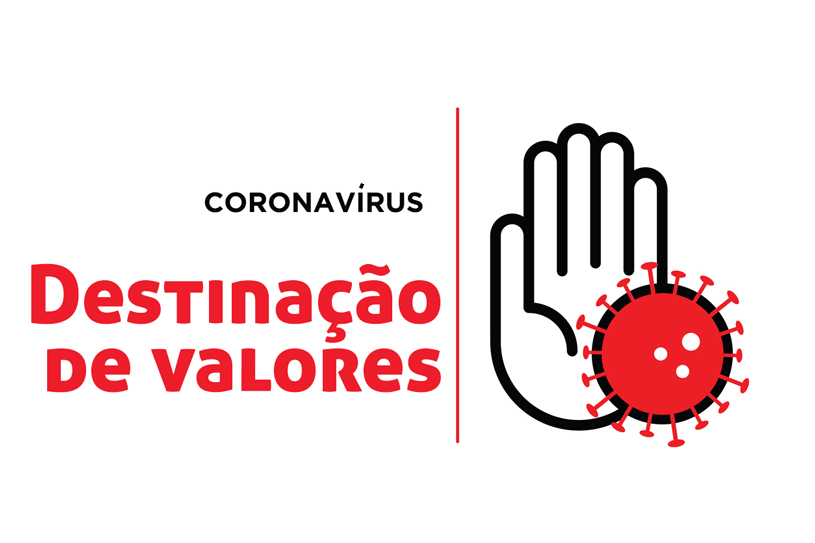 Destinação de valores para combate ao Coronavírus