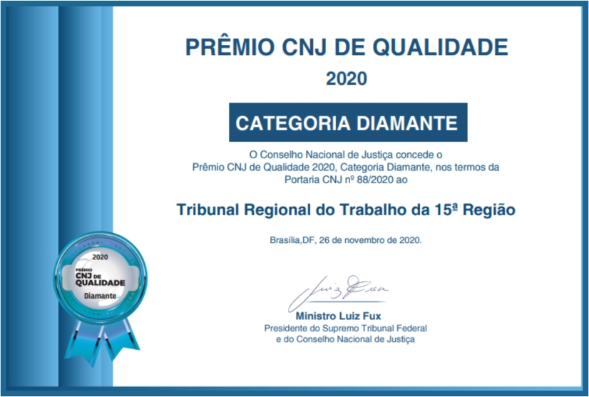 imagem do certificado do CNJ