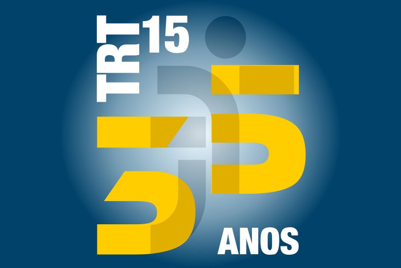 TRT-15 lança logotipo em comemoração ao aniversário de 35 anos