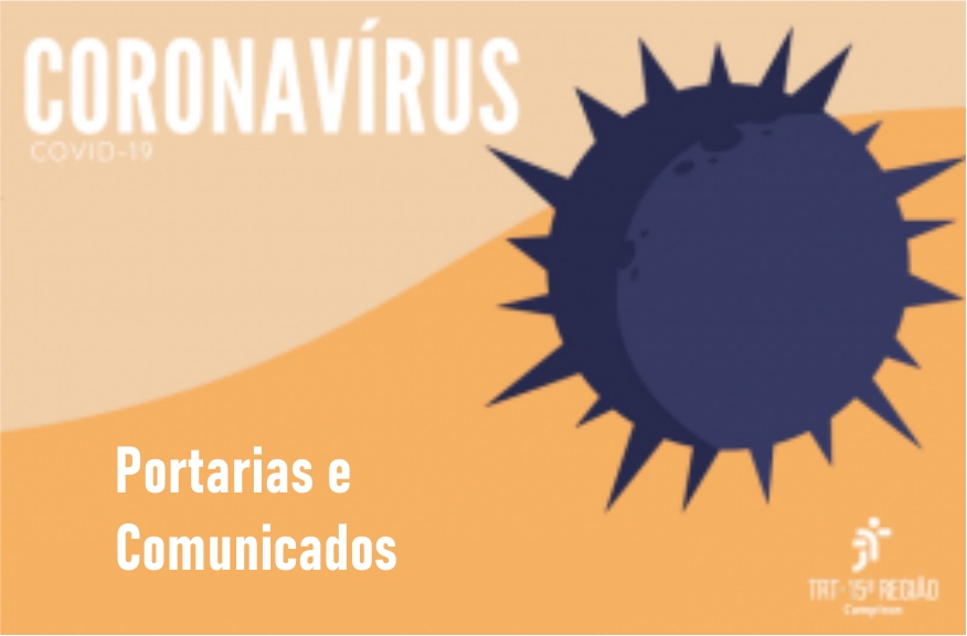 portarias coronavírus