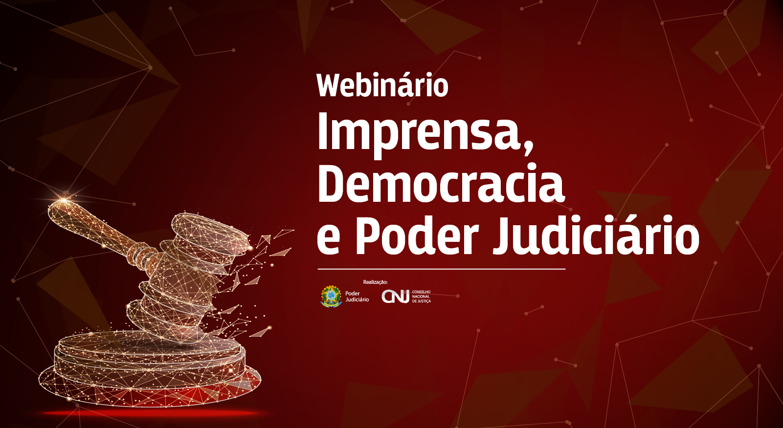 CNJ promove webinário sobre Imprensa, Democracia e Poder Judiciário