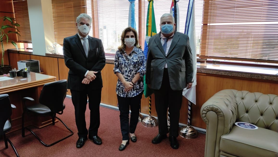 Corregedora do TRT-15 recebe visita institucional do procurador-geral do trabalho e do procurador-chefe do MPT em Campinas