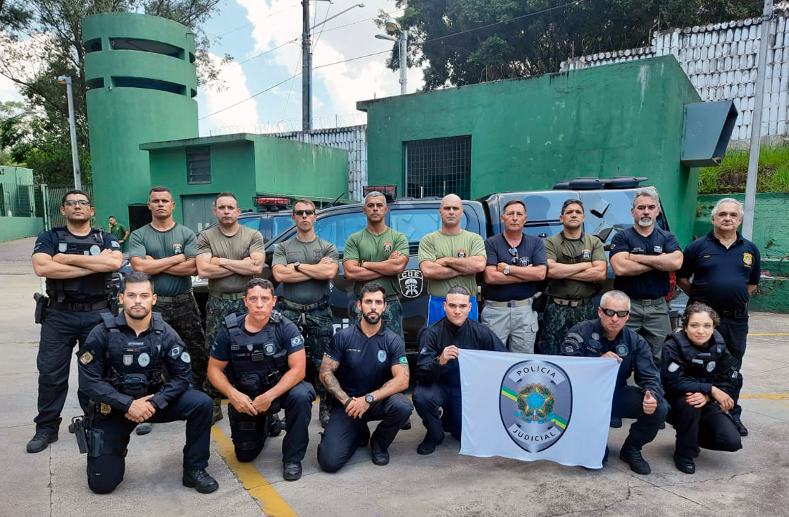 Agentes da Polícia Judicial do TRT-15 participam de treinamento na sede do Comando de Operações Especiais da PM de São Paulo