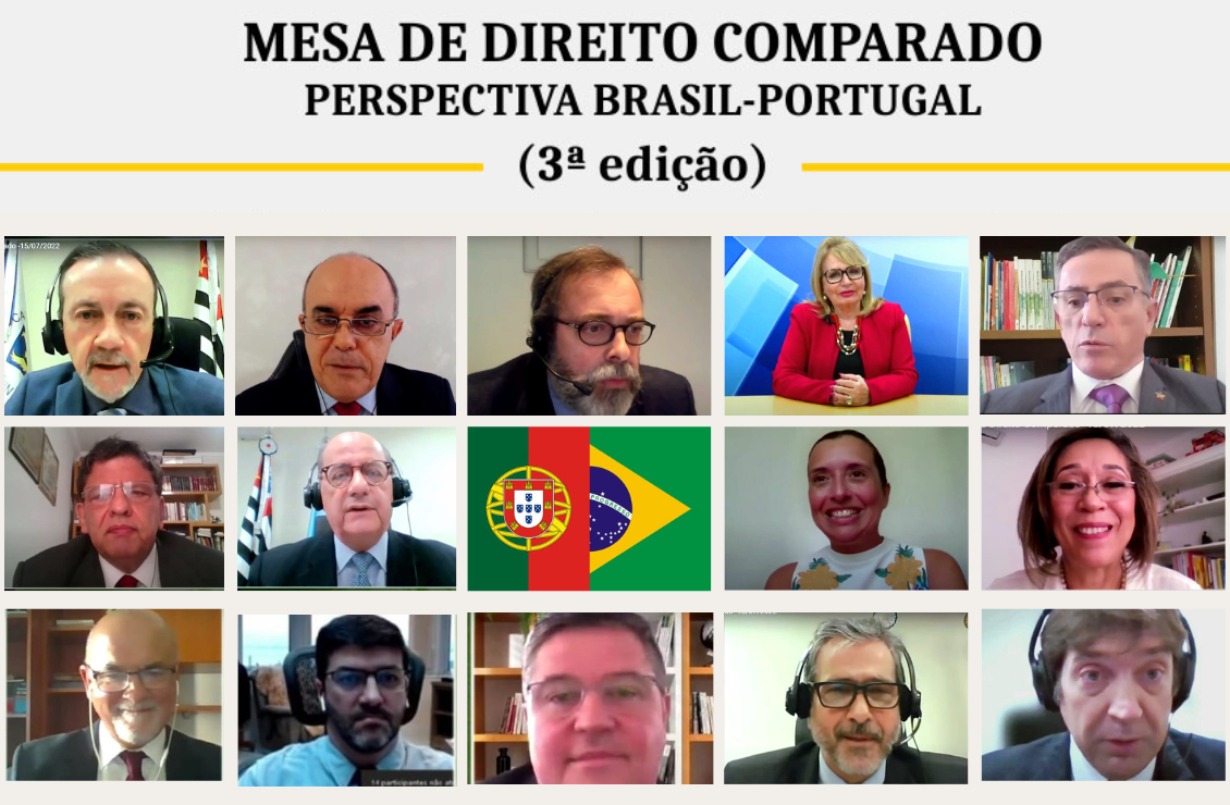 Em mesa promovida pela VPJ do TRT-15, juristas brasileiros e portugueses analisam papel do direito coletivo nas relações de trabalho