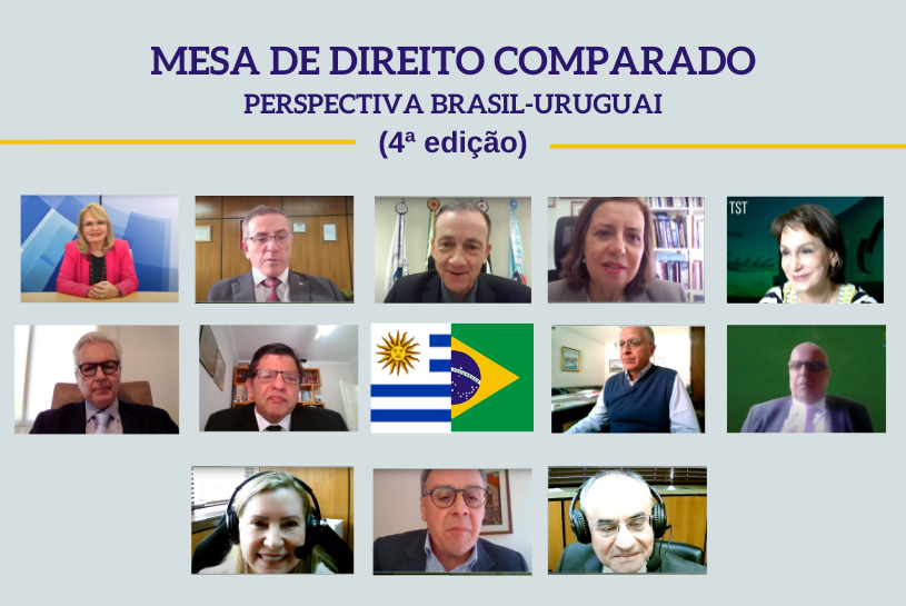 Juristas brasileiros e uruguaios debatem na 4ª edição da Mesa de Direito Comparado do TRT-15