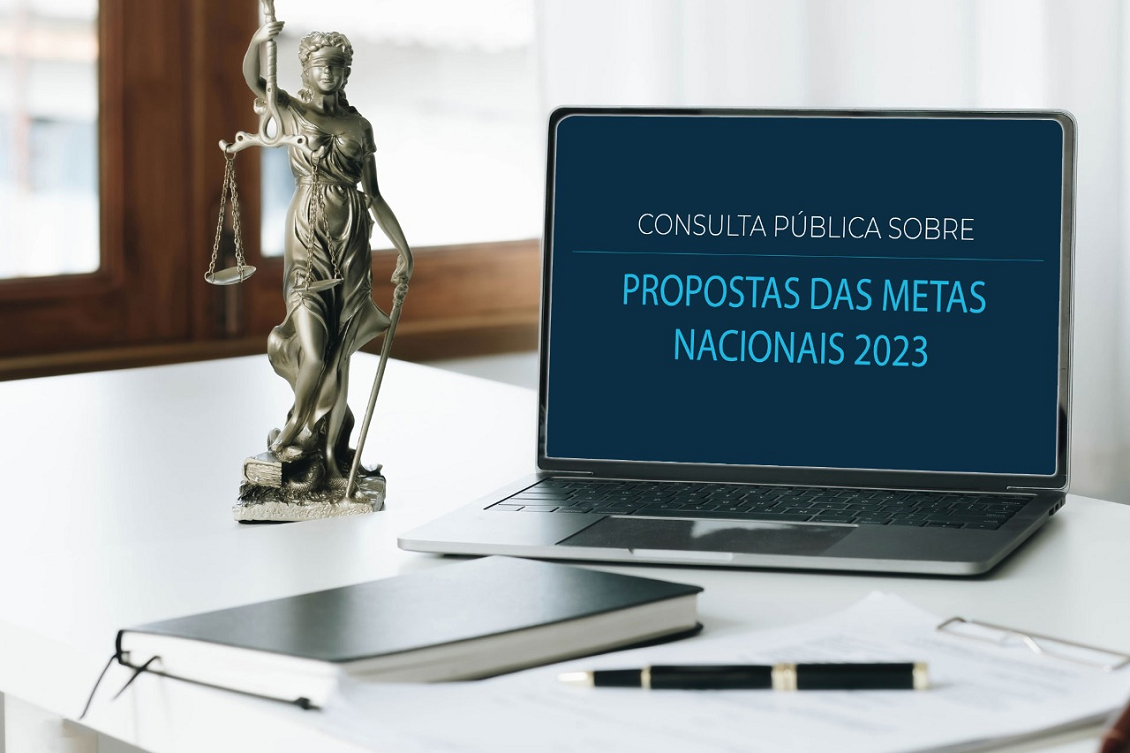 Consulta pública colhe propostas para Metas Nacionais do Poder Judiciário para 2023 até dia 23/10