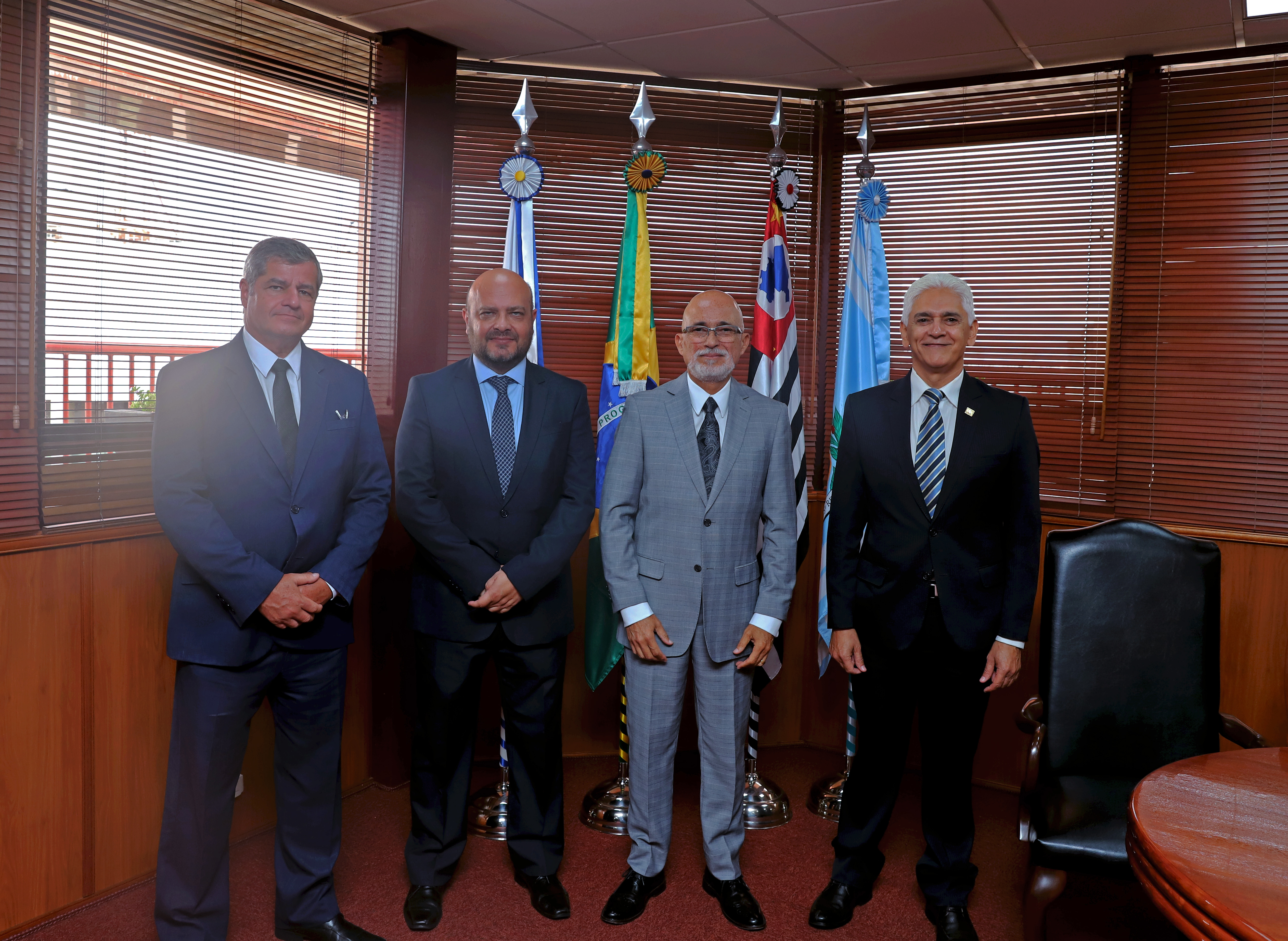Presidente Samuel recebe visita de representantes do Ciesp Campinas