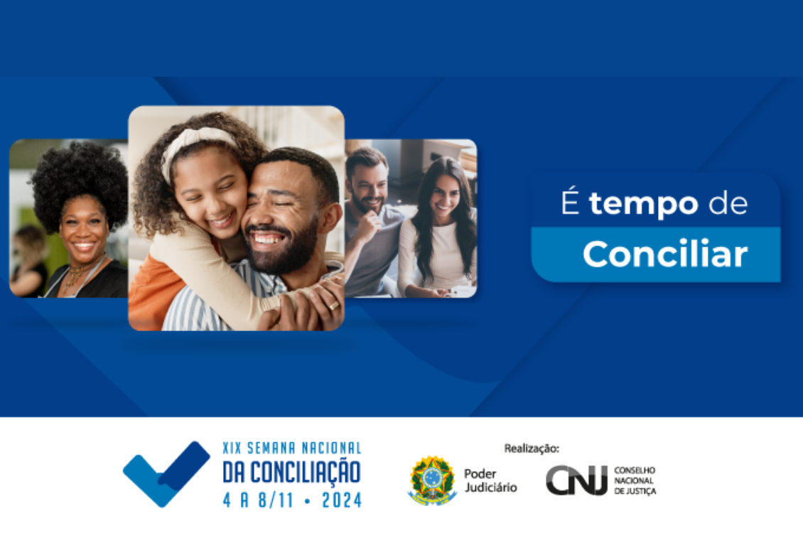 identidade visual da campanha do CNJ