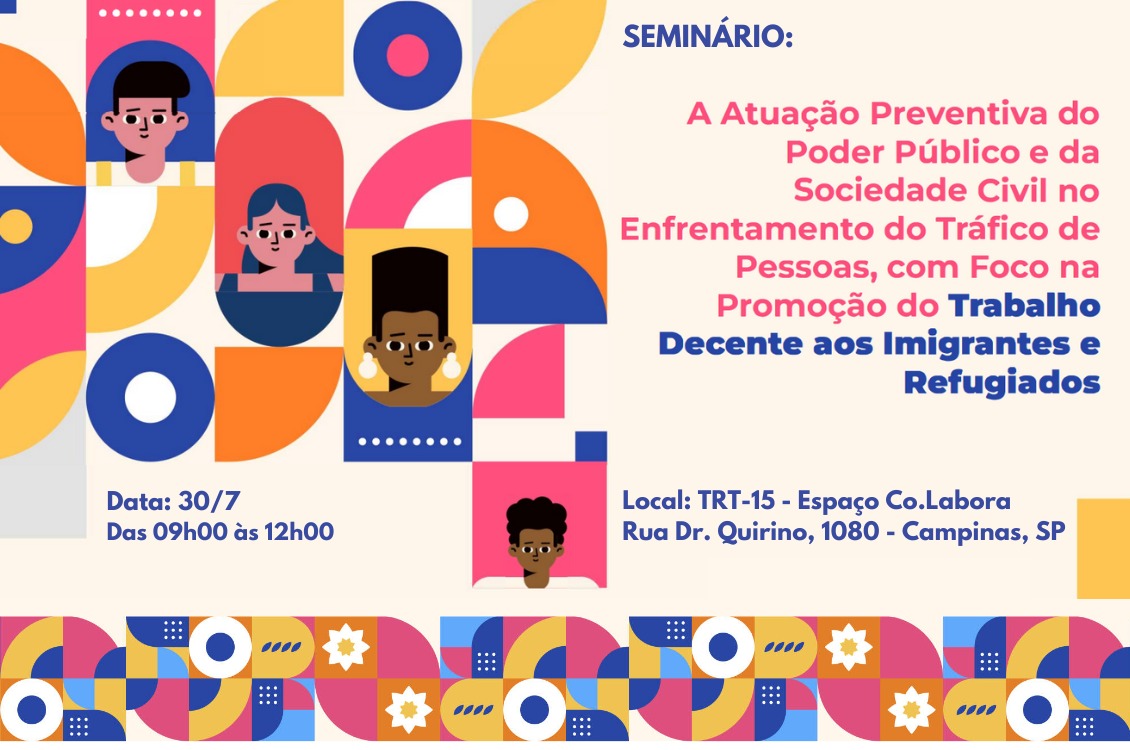 Banner explicativo do evento.