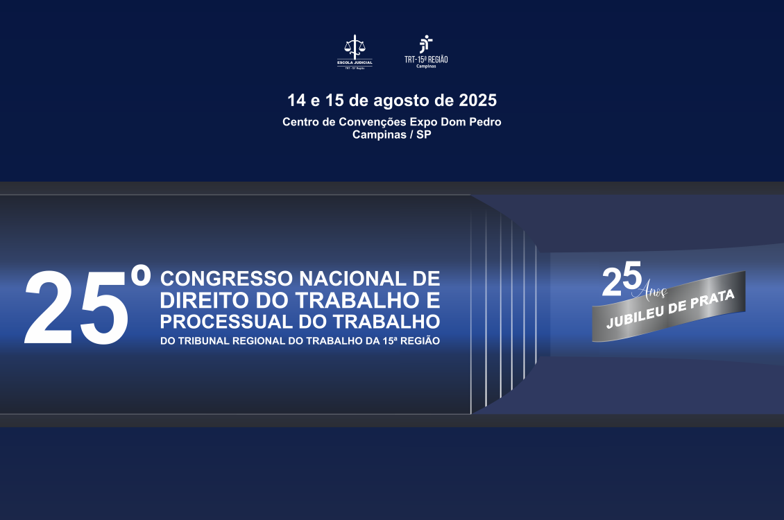 Banner explicativo do evento: dias 14 e 15 de agosto, a partir das 9h, na Expo Dom Pedro
