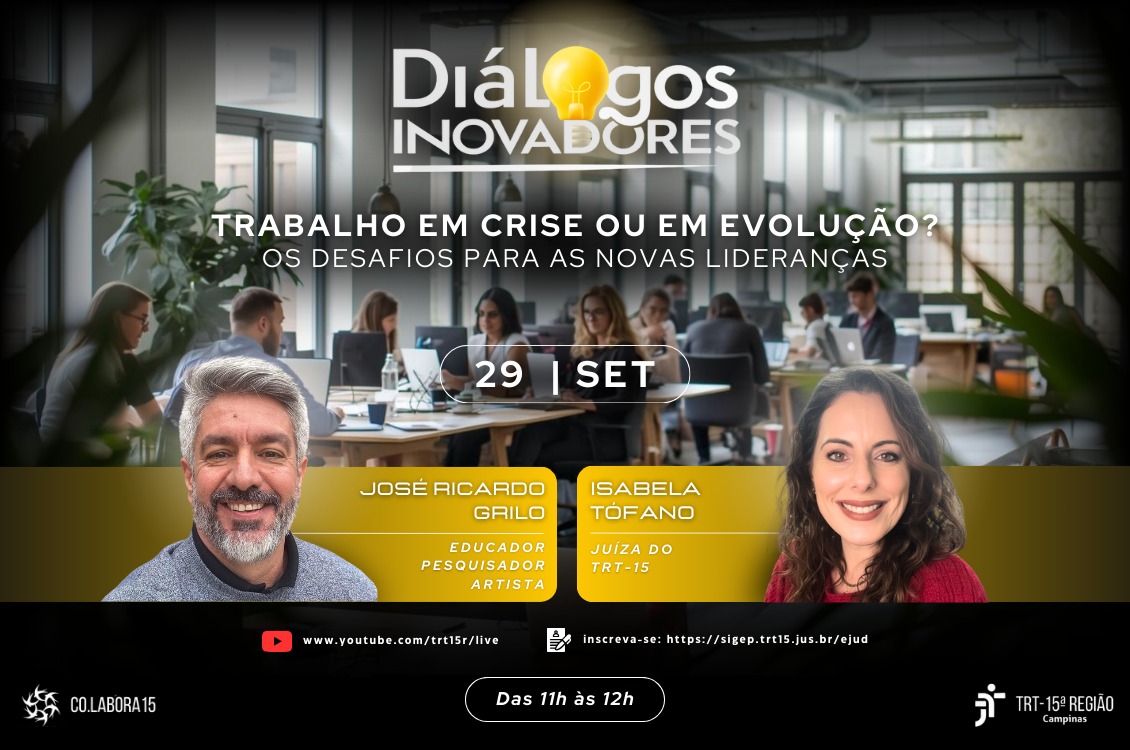 banner do evento Diáclogos inovadores