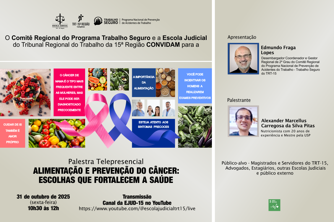 Banner explicativo do evento.