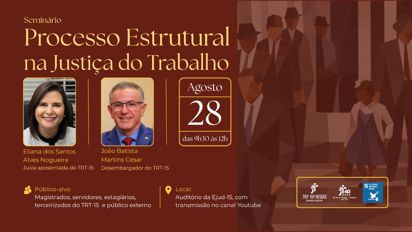 Banner explicativo do evento.