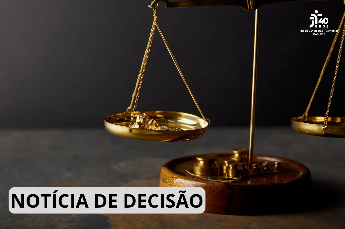 Uma balança da Justiça