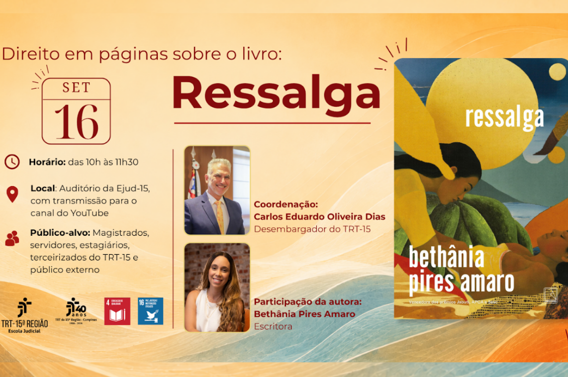Banner explicativo do evento.