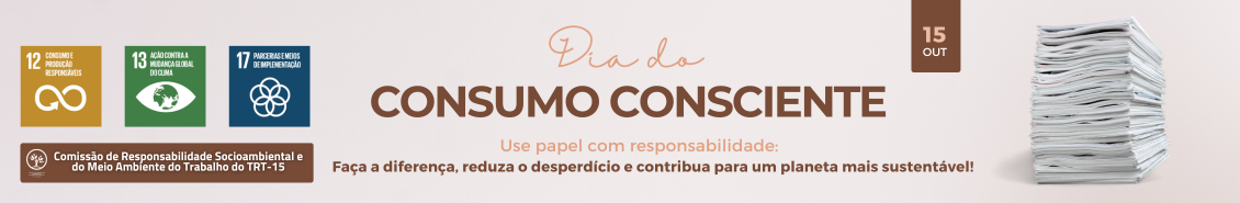 Dia do Consumo Consciente 