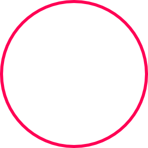 Round Text Box Featuring Two -color Lines