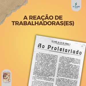 Reação dos trabalhadores