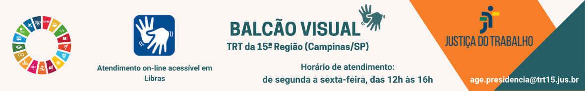 Logomarca do Balcão Visual Libras