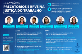 #ParaTodosVerem: banner com fundo azul, contendo fotos dos palestrantes e informações sobre o evento
