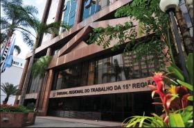 fachada da sede do TRT-15