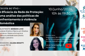Banner com as informações do evento.