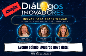Banner inforrmando adiamento do evento
