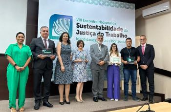 Balcão Visual do TRT-15 vence primeiro prêmio da Justiça do Trabalho Sustentável