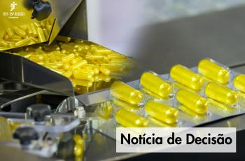 imagem da produção de cápsulas amarelas