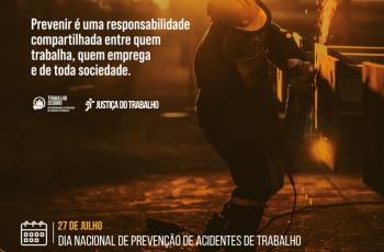 imagem de um trabalhador em ação com identidade visual do programa nacional do trabalho seguro